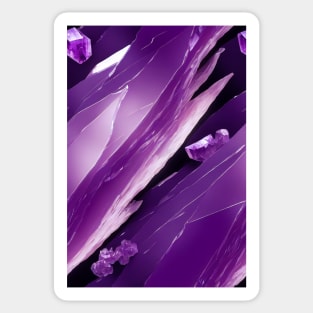 Jewel Pattern - Violet Amethyst, for a bit of luxury in your life! #12 Sticker